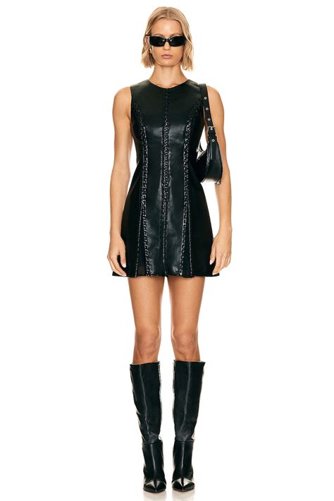 SIMKHAI Remmie Mini Dress In Black REVOLVE