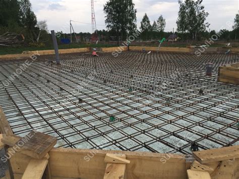 Фундамент для дома. Бетонные работы | Дом под ключ