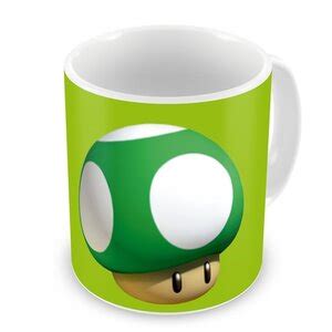 Caneca Mario Bros Cogumelo 1 Up Leroy Merlin