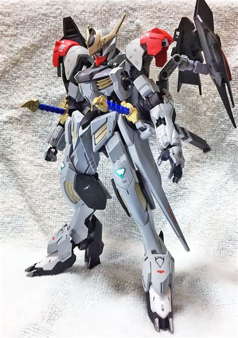 GUNDAM GUY: HG 1/144 Gundam Barbatos Lupus Iron-Ghost - Customized Build