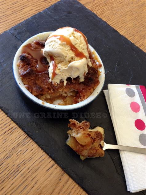 Recette De Crumble Aux Pommes Caramel Au Beurre Sal La Recette Facile