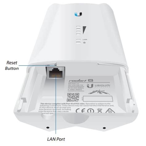 Ubiquiti R5AC-Lite Rocket 5ac Lite Outdoor 5GHz WiFi 5 Access Point ...