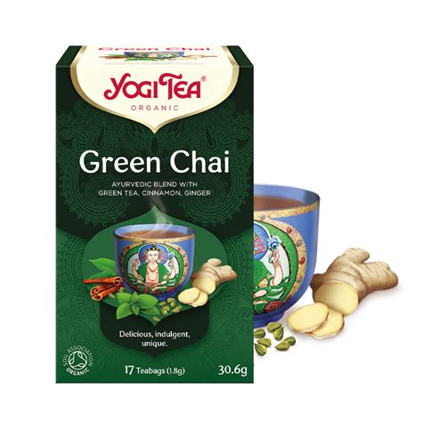 Yogi Tea Green Chai - only £2.95 with kaffekapslen.co.uk