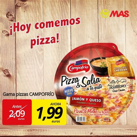 Pizza Campofrío en oferta hasta finales de junio