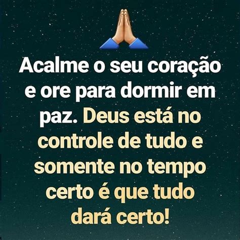 Medite Na Palavra On Instagram N O Precisa Perder O Sono Deus Est