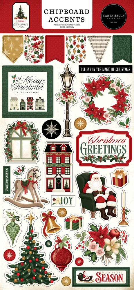 Collections Echo Park Paper Co A Vintage Christmas