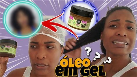 Testei Leo De Umecta O Em Gel Salon Line No Meu Cabelo Crespo E Olha