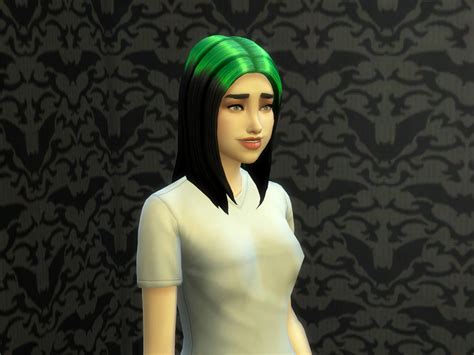 Billie Eilish Hair Recolour The Sims 4 Catalog