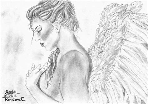 Female Guardian Angel Drawings