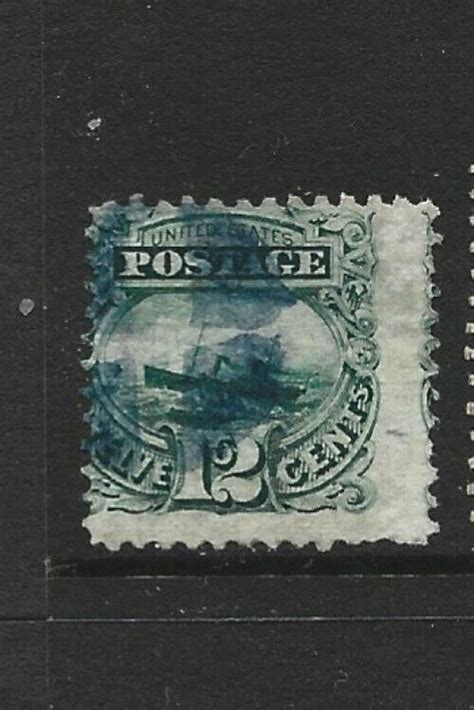 United States Scott 117 12 Cent Steamship Used Short Perfs 2019 Cv 130