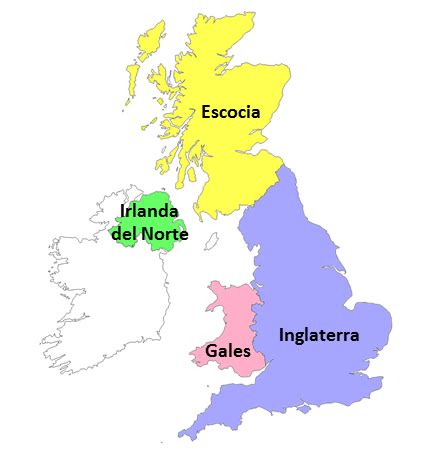 Naciones Constituyentes Del Reino Unido Con Mapa Saber Es Pr Ctico