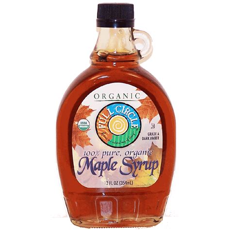 Full Circle organic maple syrup 12fl oz