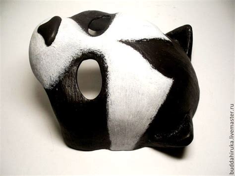 Маска енота из качественного пластика Racoon mask. Ручная работа. в ...