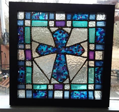 Faux Stained Glass Kits Windows Glass Designs