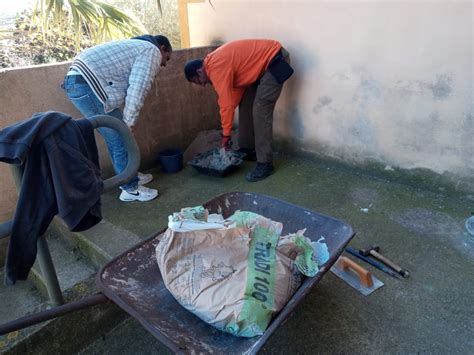 Comencen els treballs de restauració de labsis de lEsglésia del