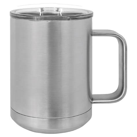 15 Oz Coffee Mug Sublimation Stainless Steel Blank Insulated Suregrip