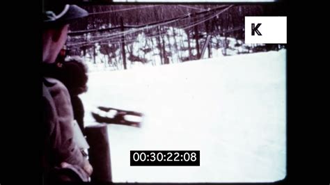 1940s Lake Placid New York Bob Sleighing Bobsledding 16mm YouTube