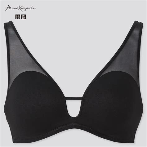 Women Mame Kurogouchi Relax Mesh Wireless Bra Uniqlo Uk