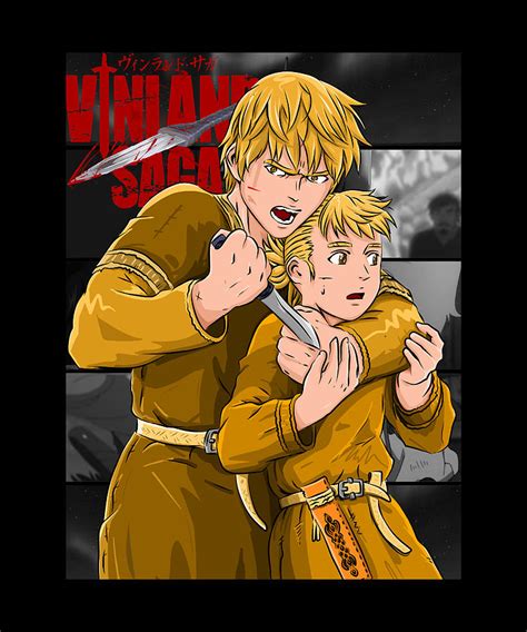 Thorfinn gudrid anime Drawing by Wild Oaks | Fine Art America