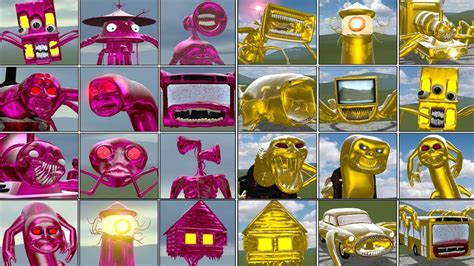 PINK Vs GOLD MONSTER MEGAHORN TRAINEATER TRIPLE HOUSE LIGHTHOUSE