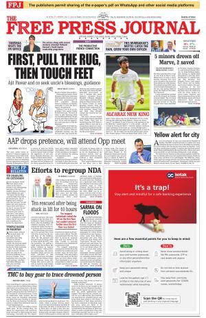 Free Press Journal Mumbai Edition Mon Jul