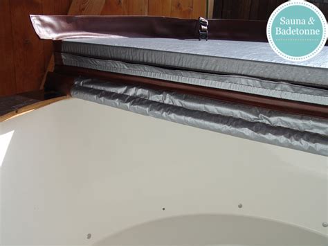 Spa Hot Tub Insulated Cover Sauna Badetonne De