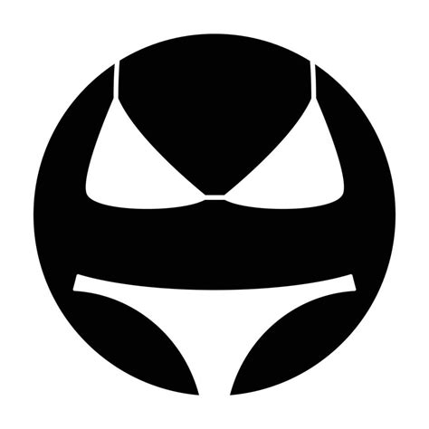 Swimsuits Or Bikini Icon Isolated On White Background Vector Art At Vecteezy