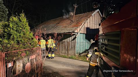 Po Ar Drewnianego Domu Przy Ul Klikowskiej W Tarnowie