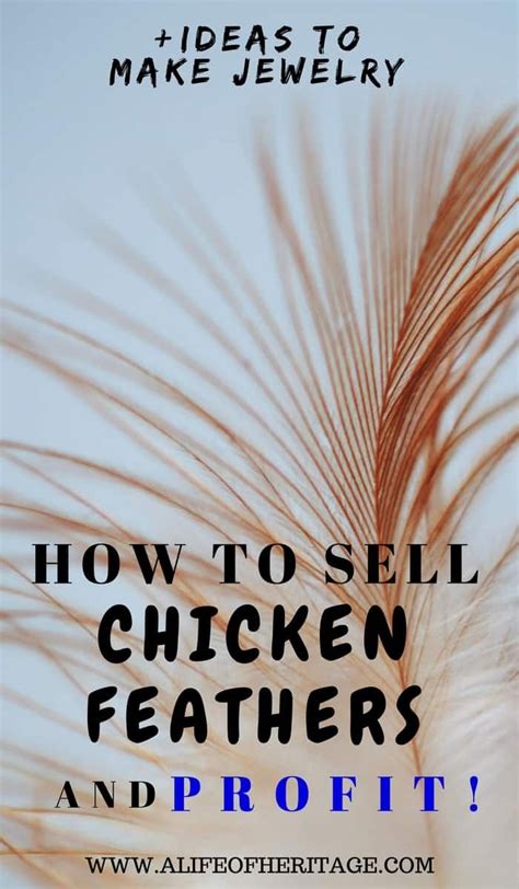 How to sell chicken feathers ideas to make jewelry – Artofit