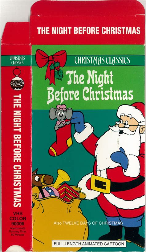 The VCR from Heck, THE NIGHT BEFORE CHRISTMAS Christmas Classics...