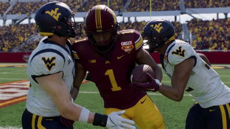 College Football 25 Cheez It Citrus Bowl Gameplay Minnesota Vs West