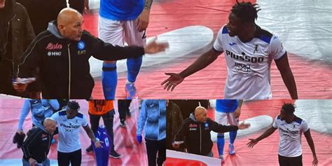 Spalletti Contro Zapata Duro Faccia A Faccia La Frase Urlata All