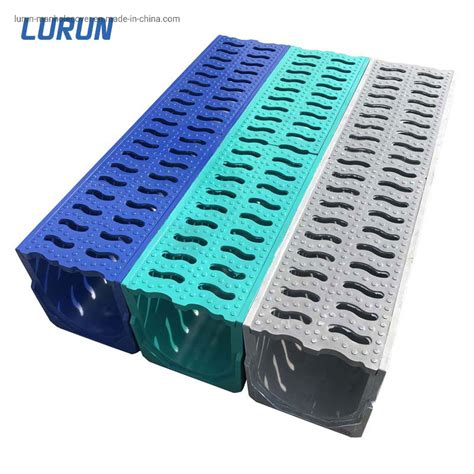 Road Building Drainage Ditch FRP GRP Channel Gutterway With Cheap Price