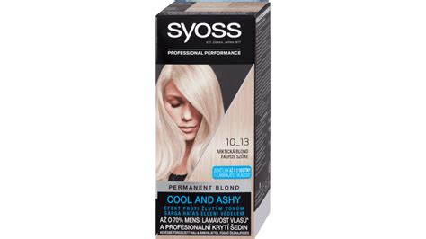 SYOSS Professional Performance Farba Za Kosu 10 13 Artic Blond Cenoteka