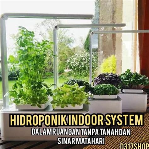 Jual Smart Hydroponic Kit Small Garden Indoor Hidroponik Set System