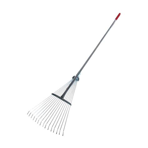 Веерные раздвижные грабли с черенком KAM-tools 15 зубьев 002019 ...