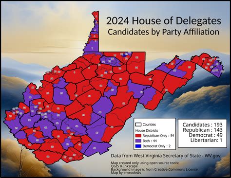 WV House of Delegates as of January, 28th 2024. The data has been ...