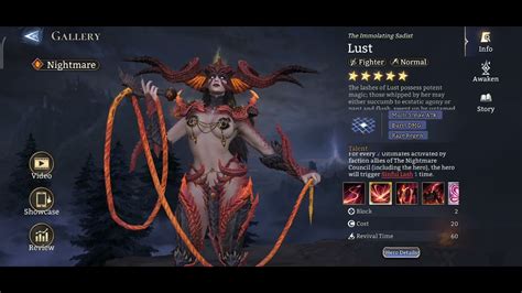 New Best Legendary Hero Lust Guide Watcher Of Realms YouTube