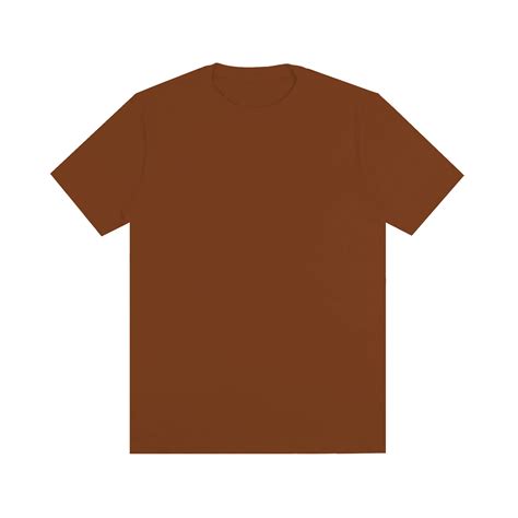 Camiseta Basic Casual Marrom Direto de Fábrica Loja Online Brunx