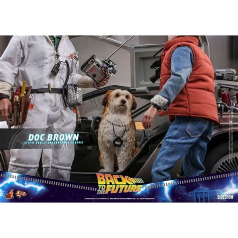 Doc Brown Mms Hot Toys Figure Back To The Future