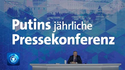 Russland Jahrespressekonferenz von Präsident Putin YouTube