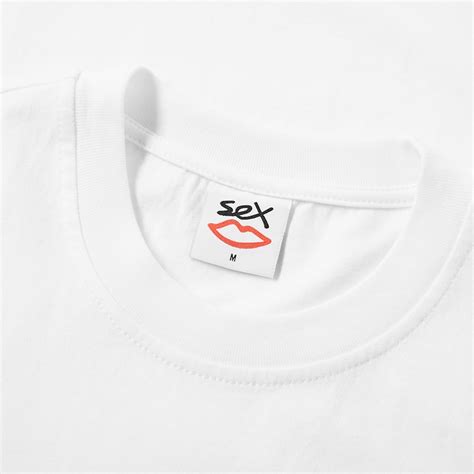 Sex Skateboards Small Logo Tee White End Uk