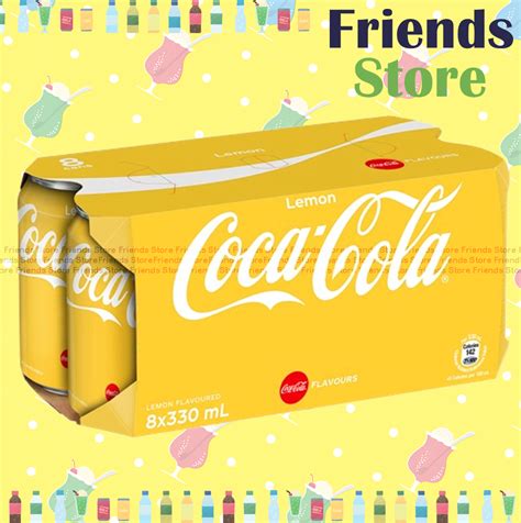 Coca Cola Coca Cola Lemon Flavoured 330ml X 8 Hktvmall The Largest Hk Shopping Platform