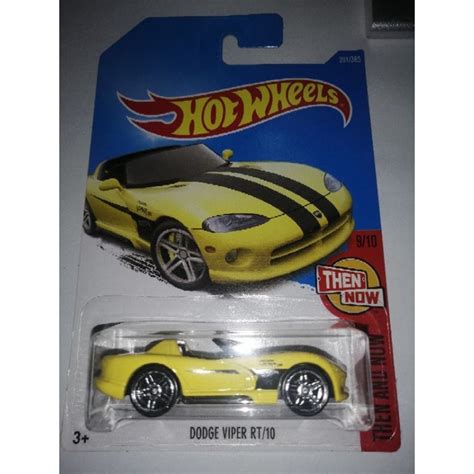 Hot Wheels Dodge Viper RT Yellow Shopee Malaysia