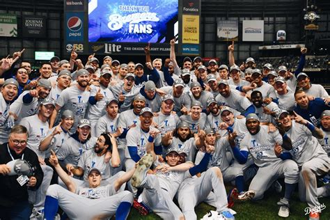 Dodgers Are Going Back To The World Series And Had Quite The Time