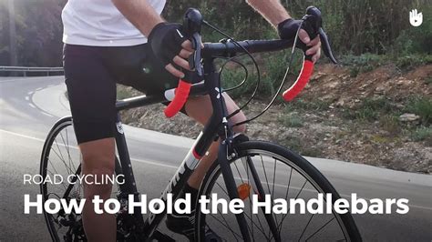 How To Hold Road Bike Handlebars Cycling Youtube