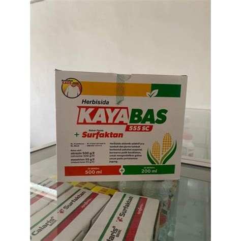 Jual Herbisida KayaBas 555 SC Surfaktan 500 ML Shopee Indonesia