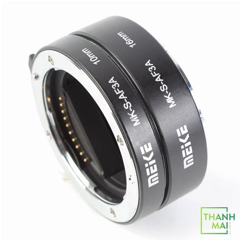 Ngàm chụp Macro Meike MK S AF3A Auto Focus Extension Tube 10mm 16mm ch