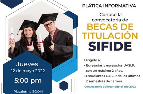 Futuro San Luis Becas De Titulaci N Sifide