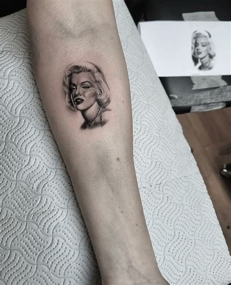 Marilyn Monroe Tattoo Ideas Photos